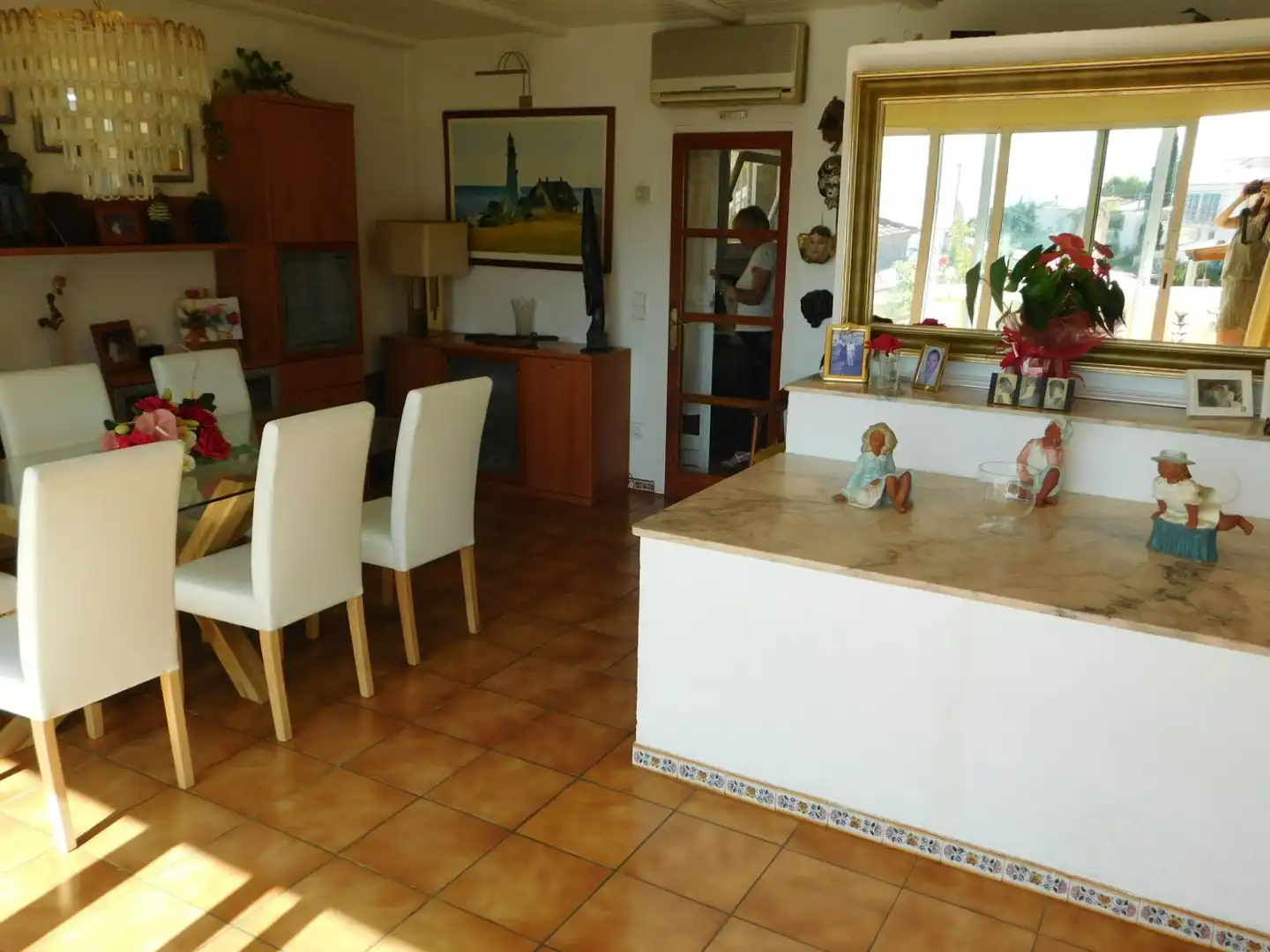 Cuina de Casa o xalet en venda en Roses amb Aire condicionat, Jardí privat i Terrassa