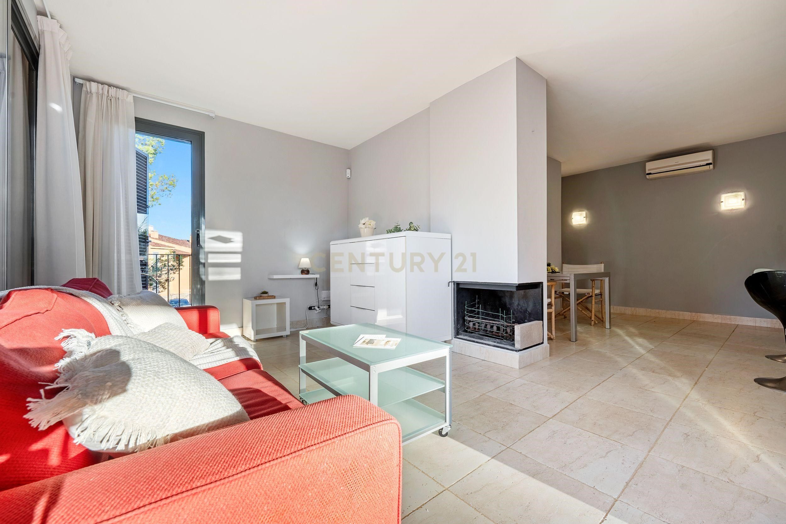 Living room of Flat for sale in Mont-roig del Camp  with Air Conditioner and Terrace