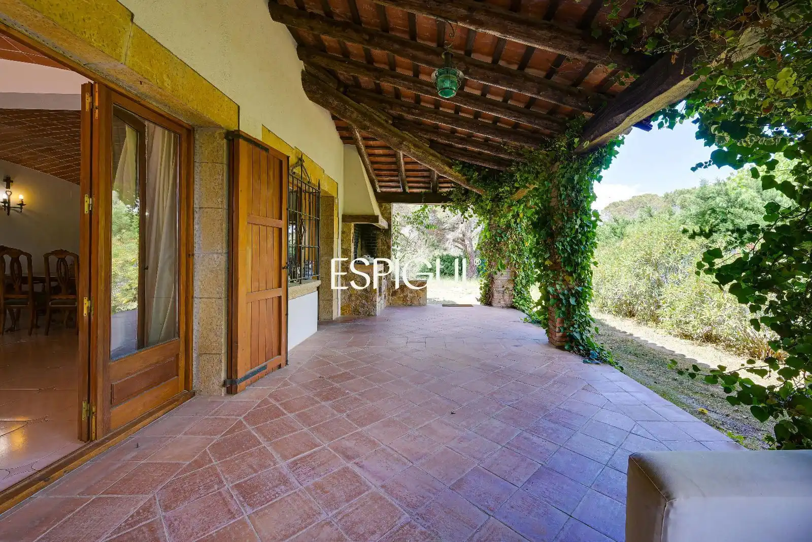 Jardí de Casa o xalet en venda en Santa Cristina d'Aro amb Calefacció, Terrassa i Forn