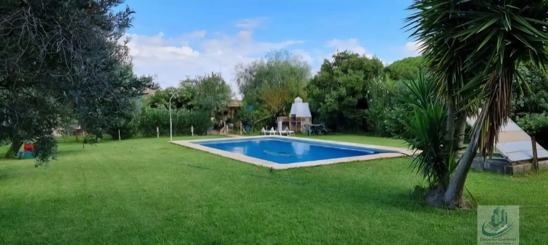 Schwimmbecken von Country house zum Verkauf in Puerto Real mit Klimaanlage, Abstellraum und Schwimmbad