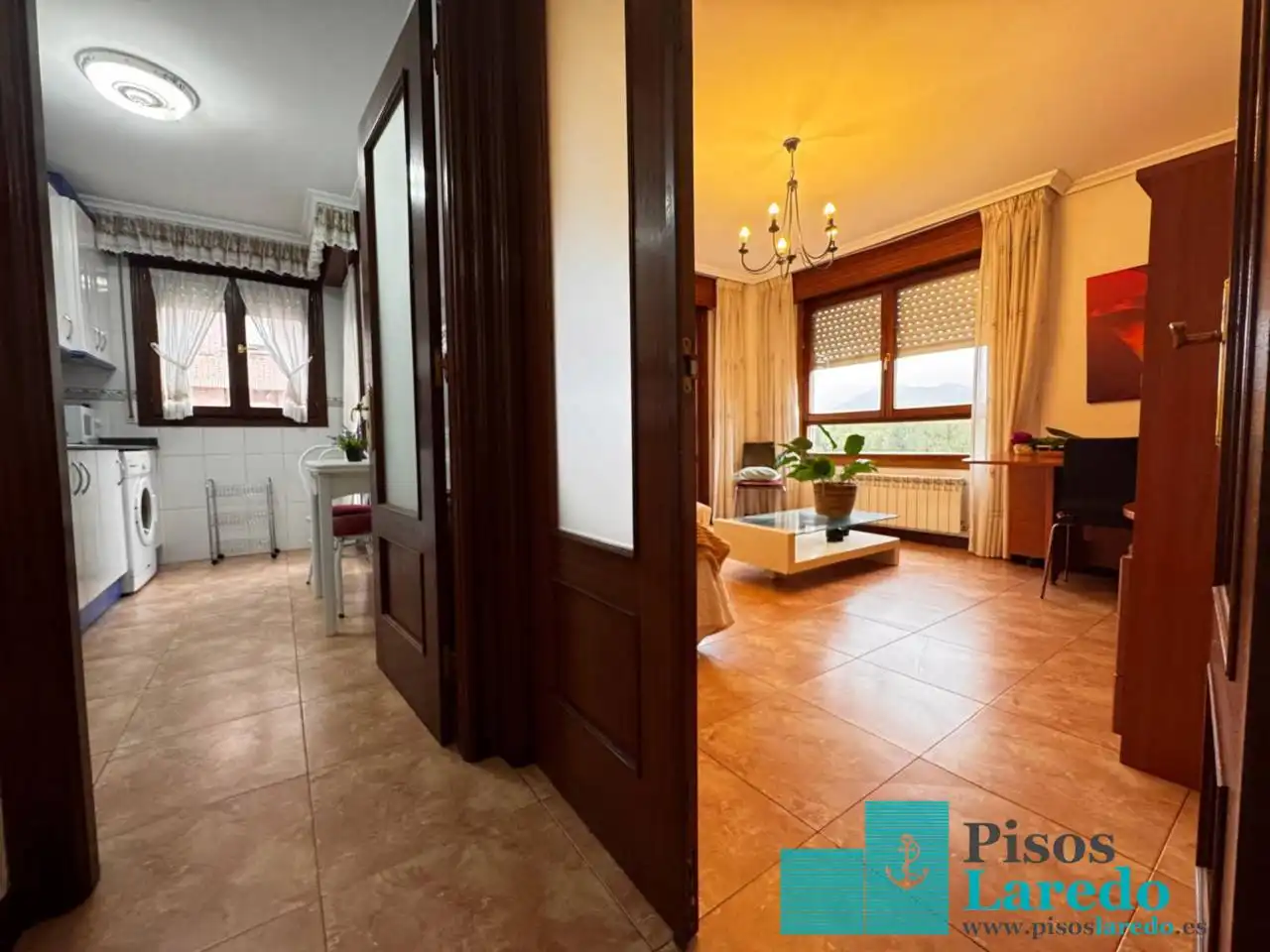 Exterior view of Flat for sale in Bárcena de Cicero  with Heating, Terrace and Furnished