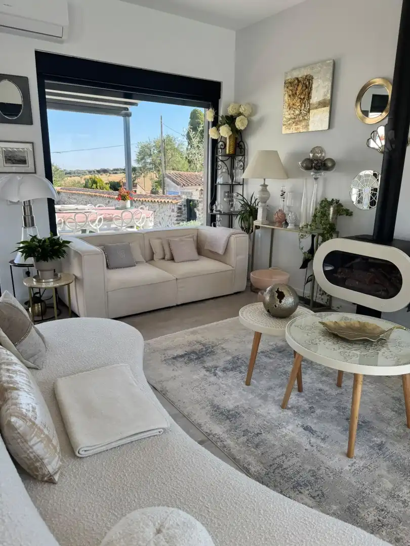 Sala de estar de Casa o chalet en venta en Carrascal del Obispo con Aire acondicionado, Calefacción y Terraza