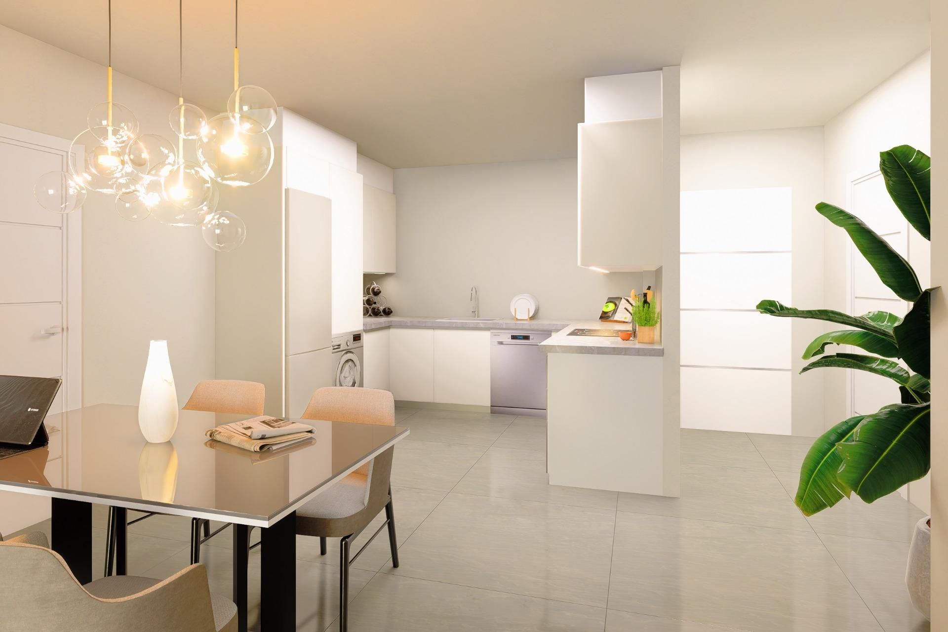 Kitchen of Flat for sale in Salou  with Air Conditioner, Terrace and Community pool
