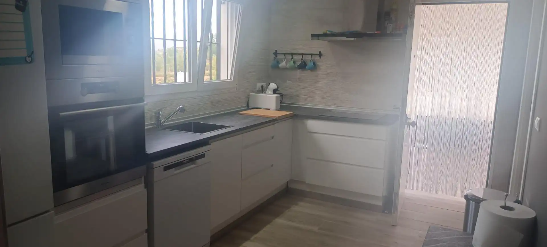 Cocina de Casa o chalet en venta en Benimarfull con Aire acondicionado, Calefacción y Jardín privado