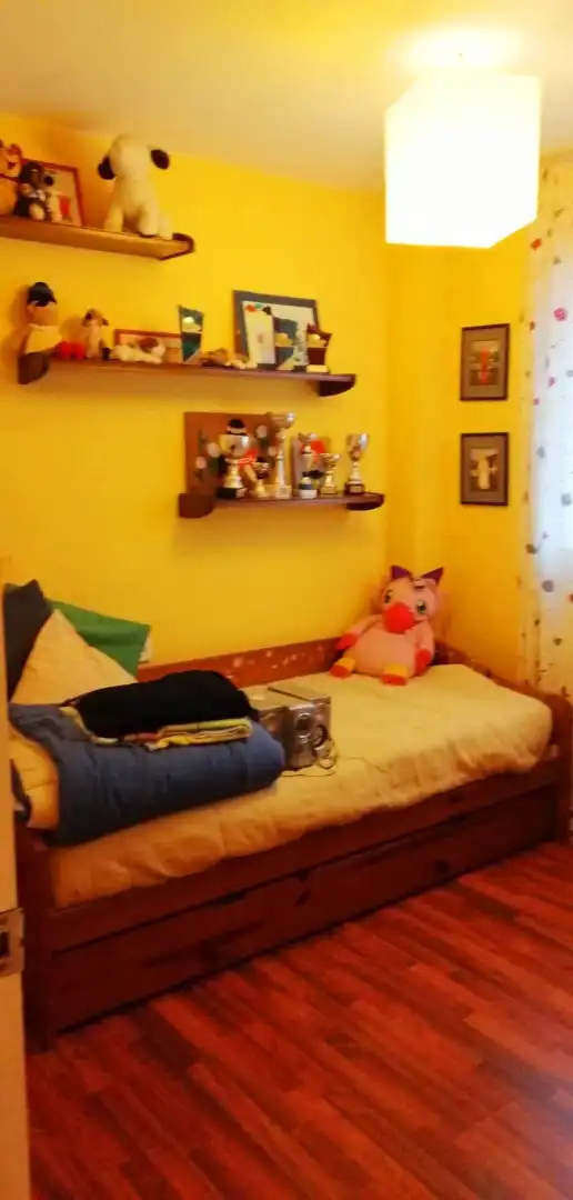 Bedroom of Houses for sale in La Llacuna  with Heating, Private garden and Parquet flooring