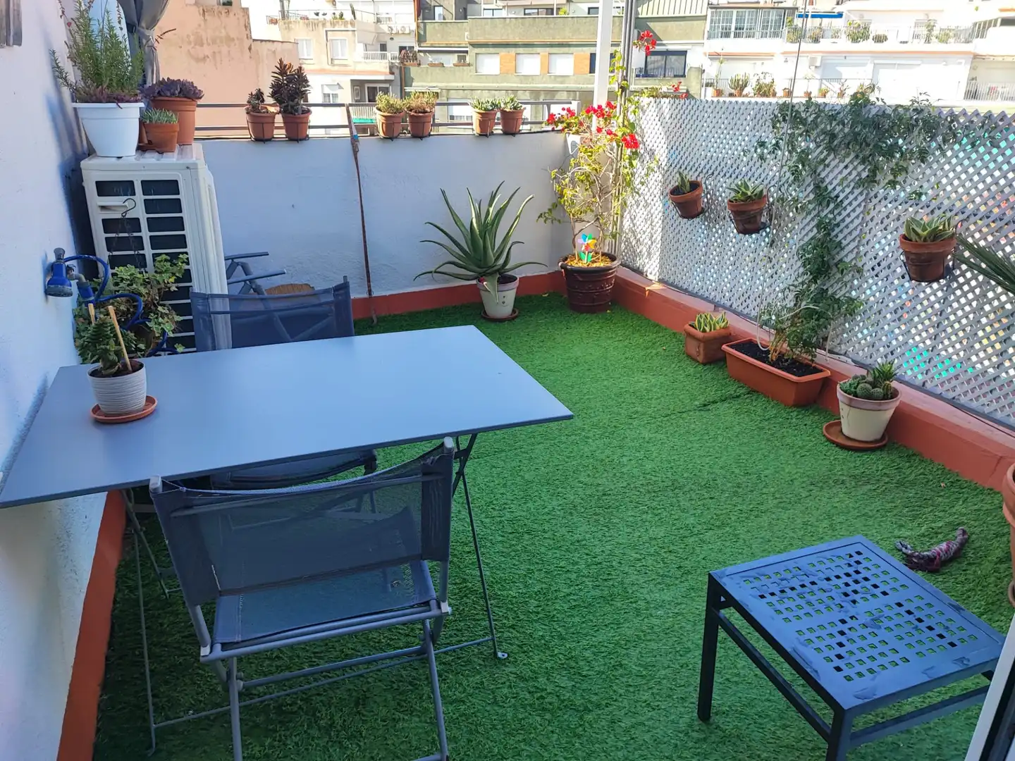 Terrasse von Dachboden zum Verkauf in Tarragona mit Klimaanlage, Heizung und Parkett