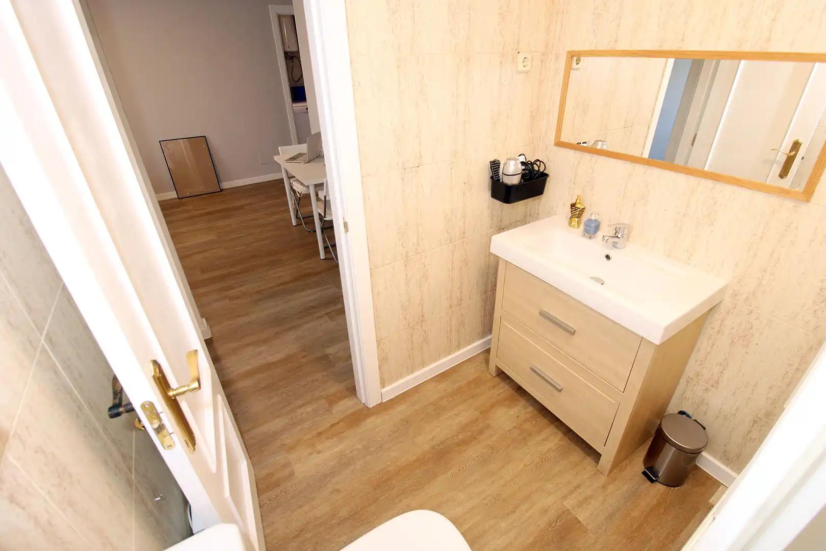 Badezimmer von Wohnung zum Verkauf in Uceda mit Heizung, Privatgarten und Abstellraum
