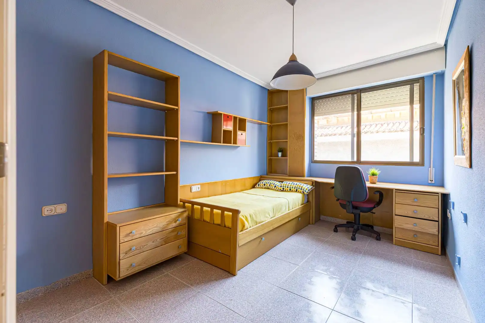 Bedroom of Flat for sale in Murcia  with Air Conditioner, Furnished and Balcony