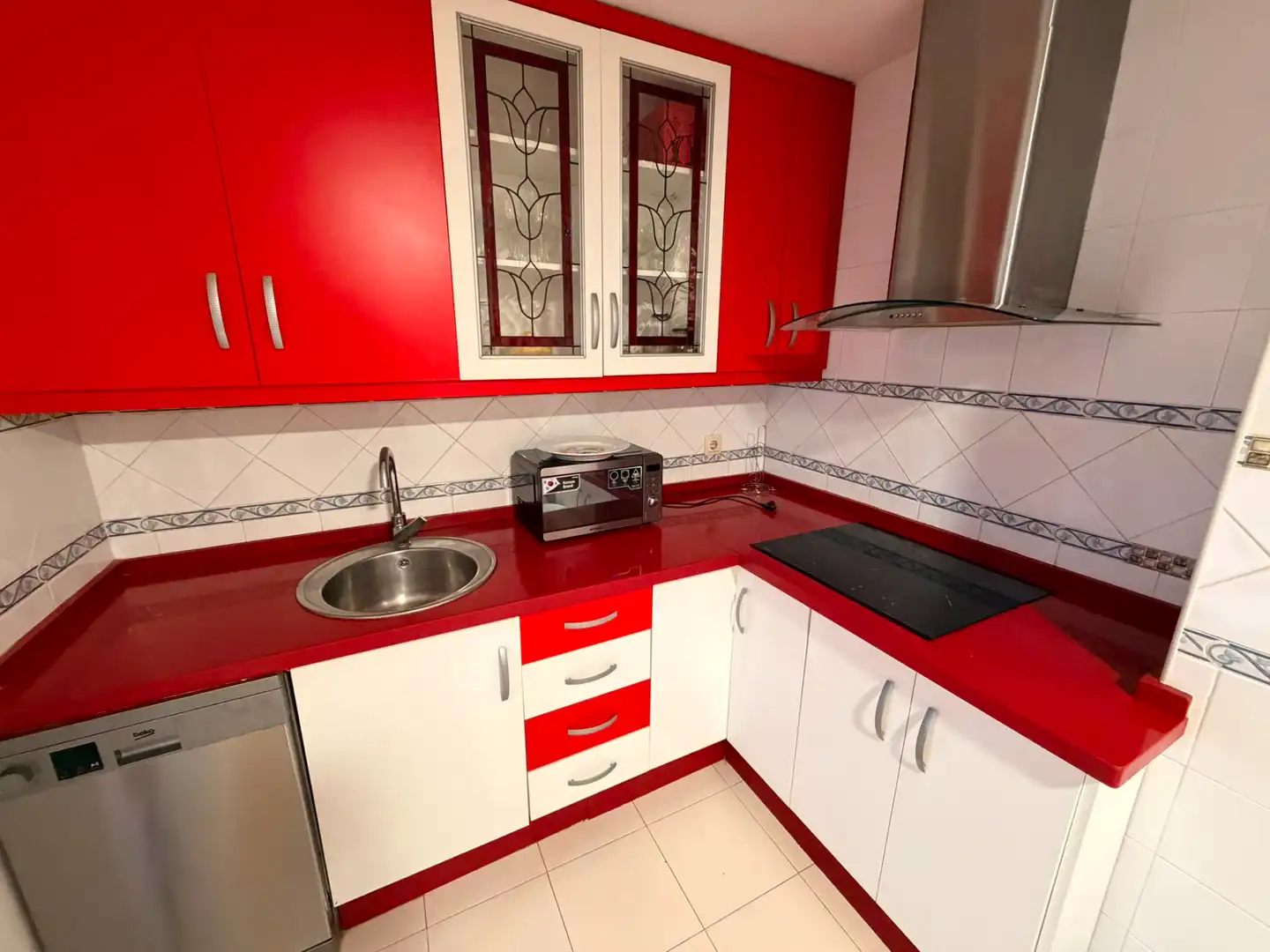 Cocina de Piso en venta en Alcaudete con Aire acondicionado, Amueblado y Lavadora