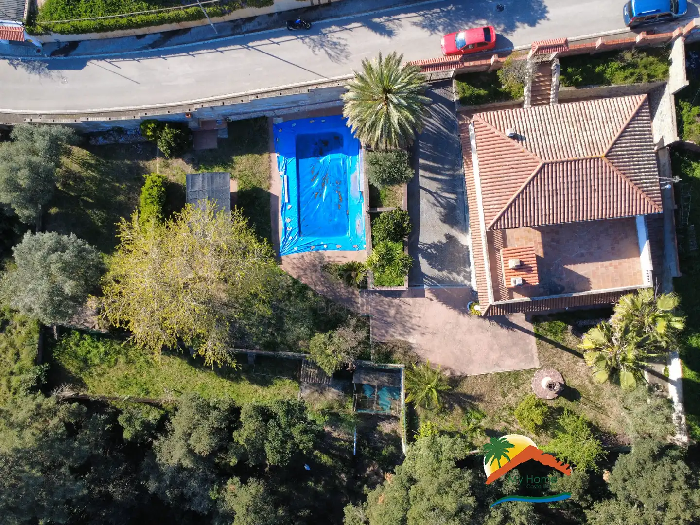 Vista exterior de Casa o xalet en venda en Lloret de Mar amb Calefacció, Jardí privat i Terrassa
