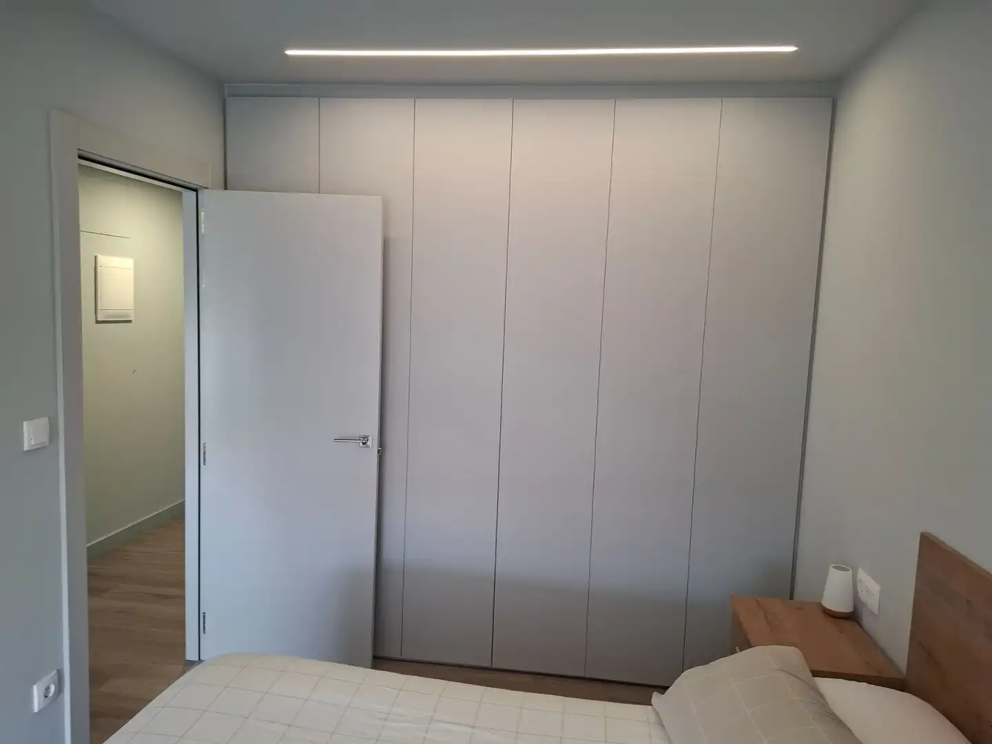 Habitación de Apartamento de alquiler en Ourense Capital  con Calefacción, Trastero y Amueblado