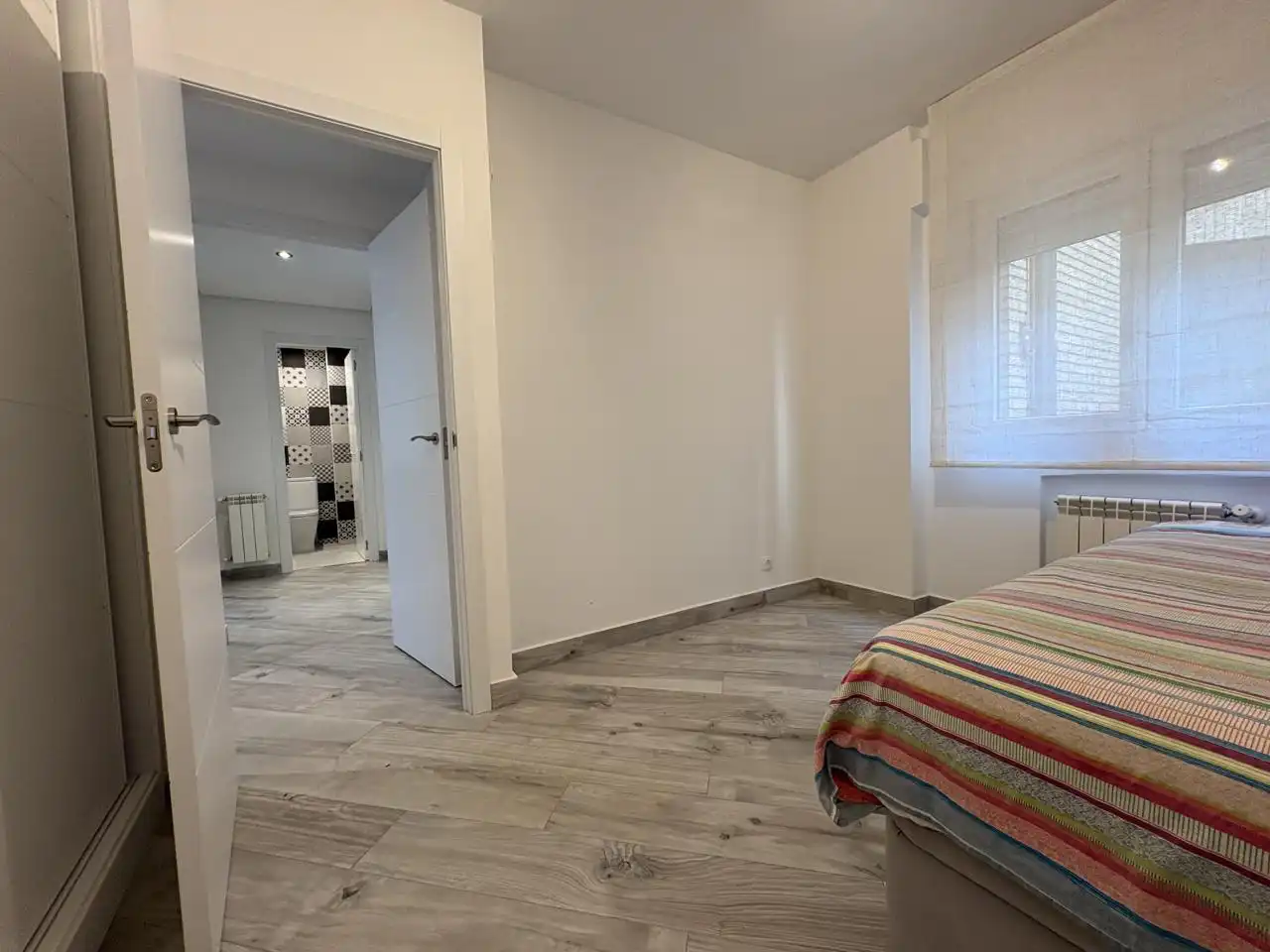 Schlafzimmer von Wohnung zur Miete in Madrid mit Heizung