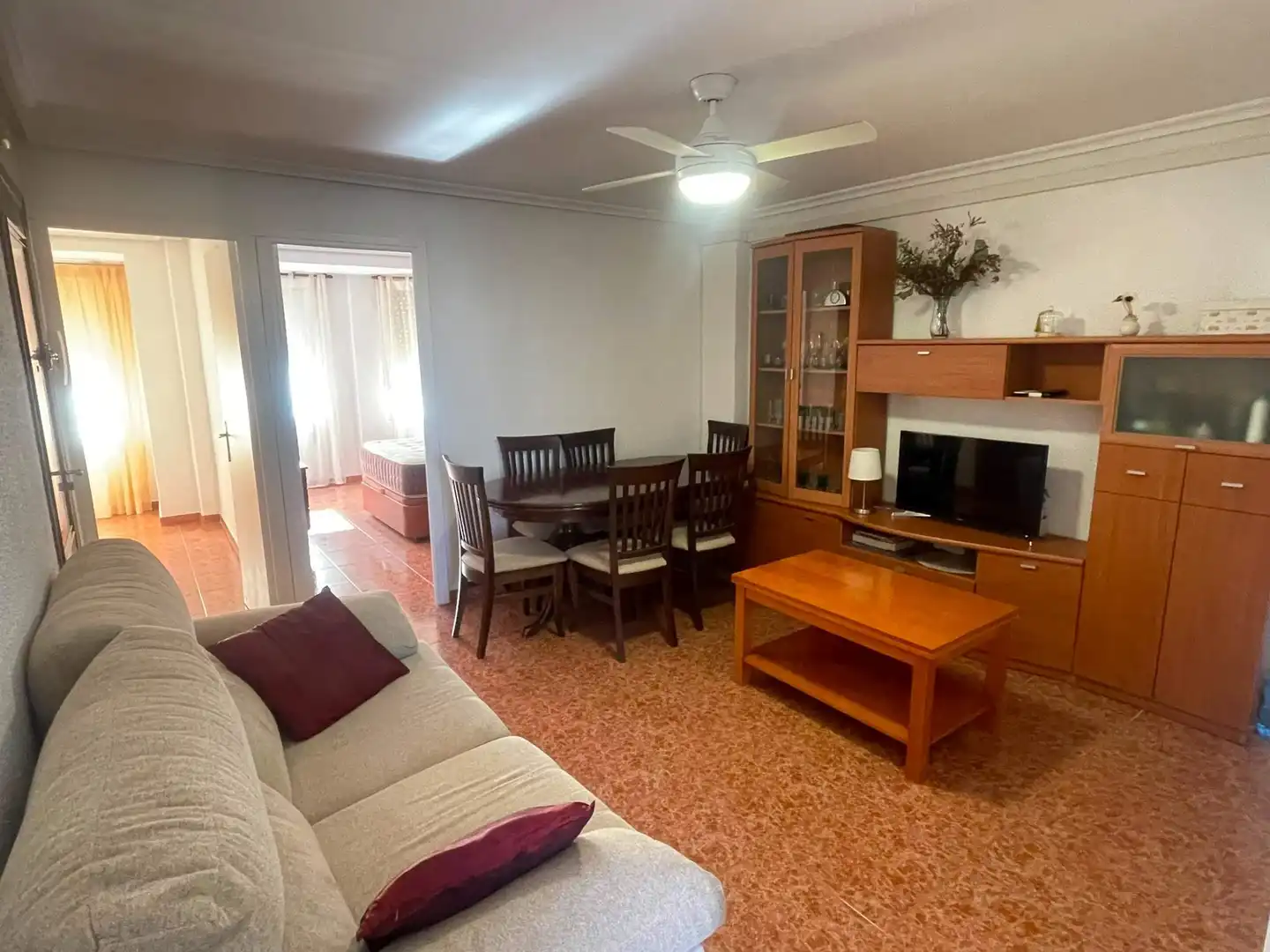 Living room of Flat for sale in Elche / Elx  with Air Conditioner, Heating and Storage room