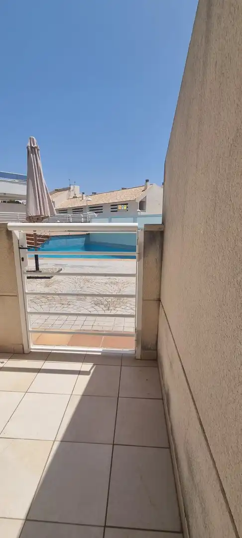 Piscina de Dúplex en venta en Altea con Aire acondicionado, Jardín privado y Terraza