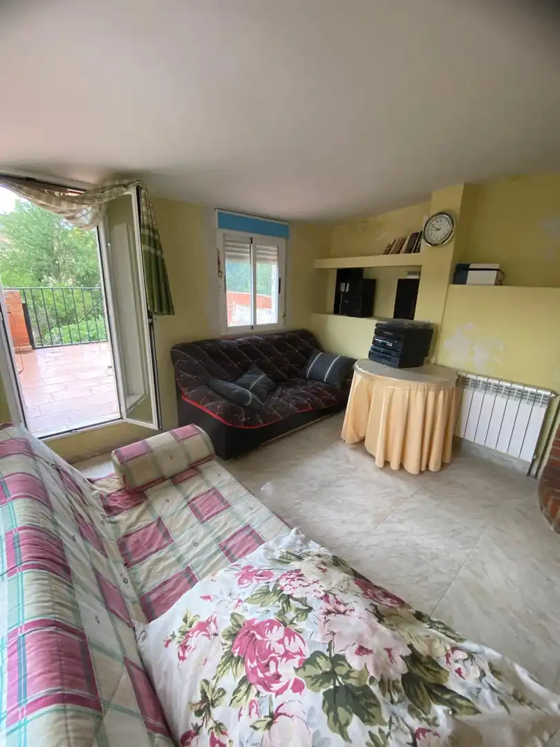 Living room of Houses for sale in Pineda de Gigüela  with Heating, Storage room and Furnished