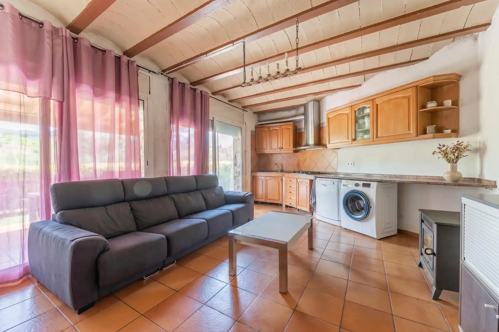 Sala d'estar de Casa o xalet en venda en Martorelles amb Aire condicionat, Calefacció i Parquet