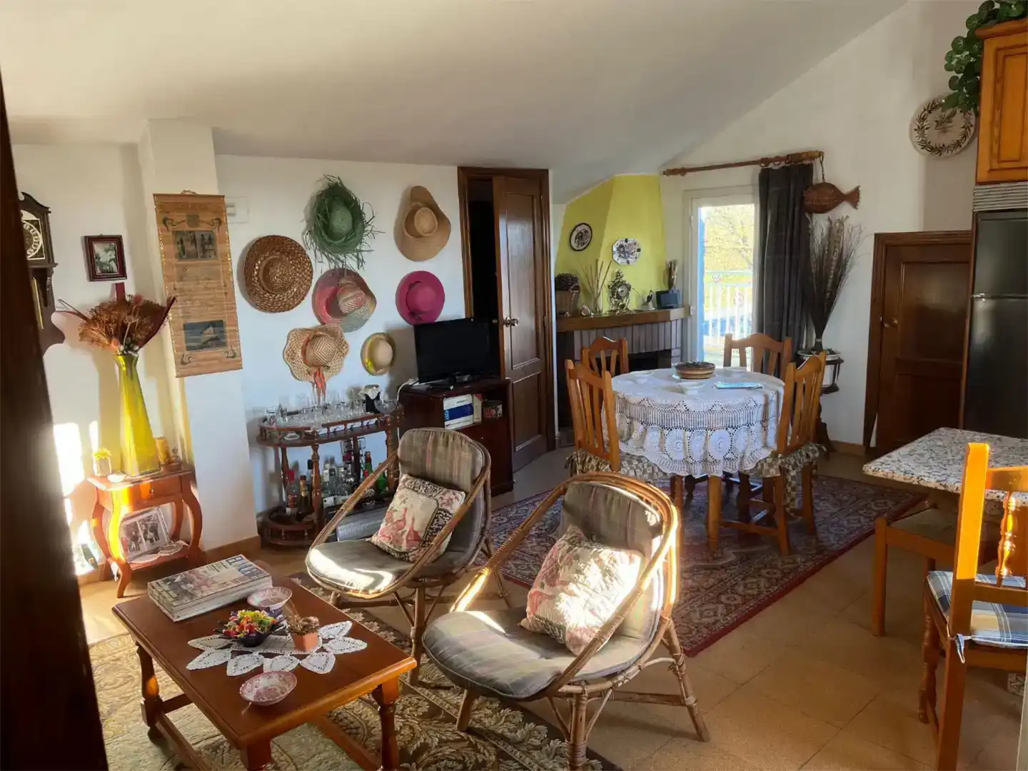 Sala d'estar de Casa o xalet en venda en Vilamarín amb Jardí privat, Traster i Piscina