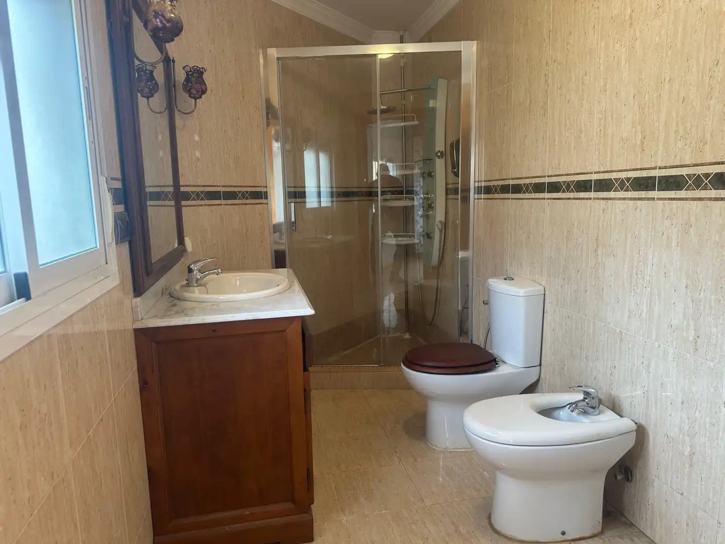 Bathroom of Houses for sale in Roquetas de Mar