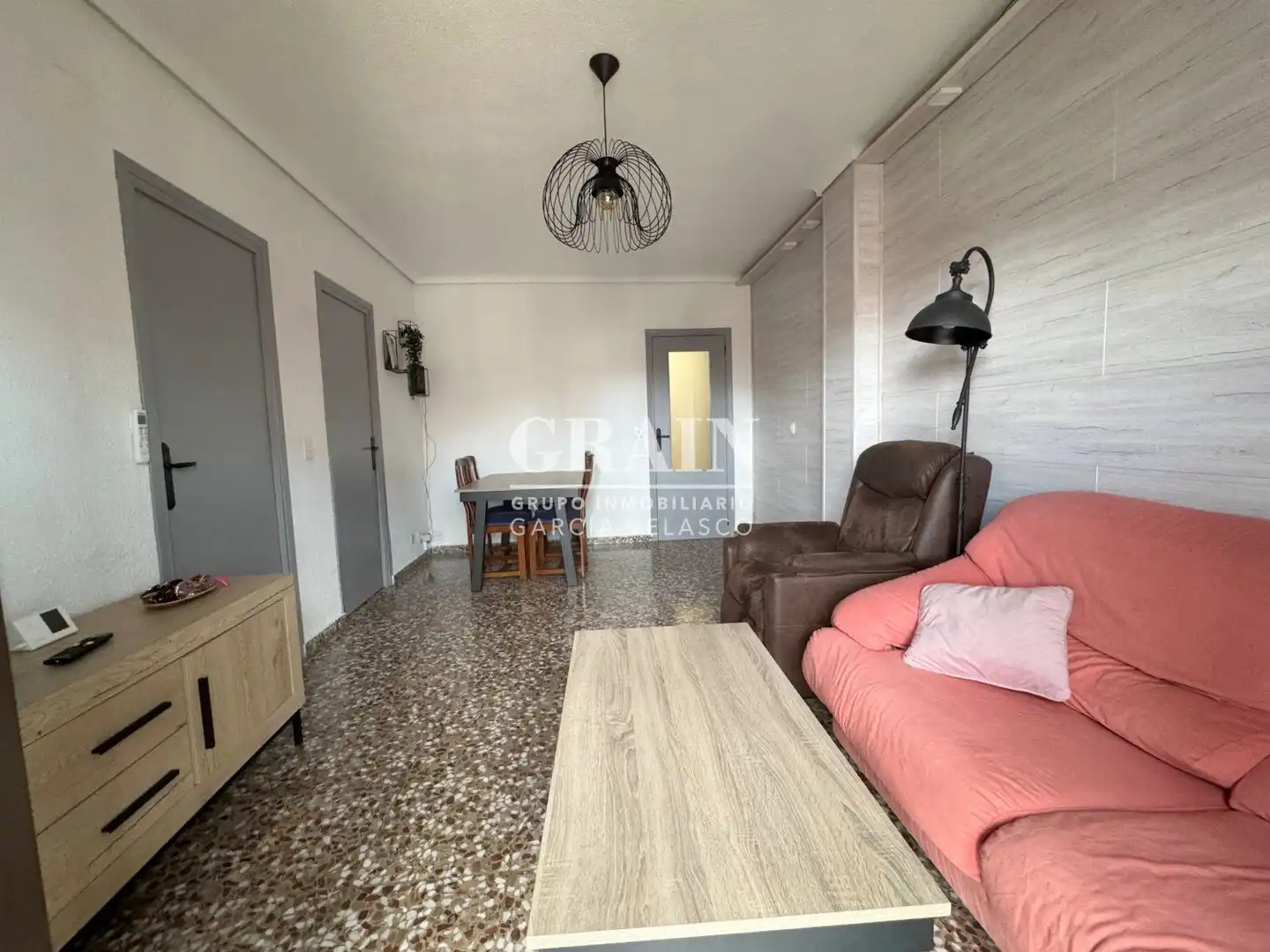 Living room of Flat for sale in Albacete  with Heating and Balcony