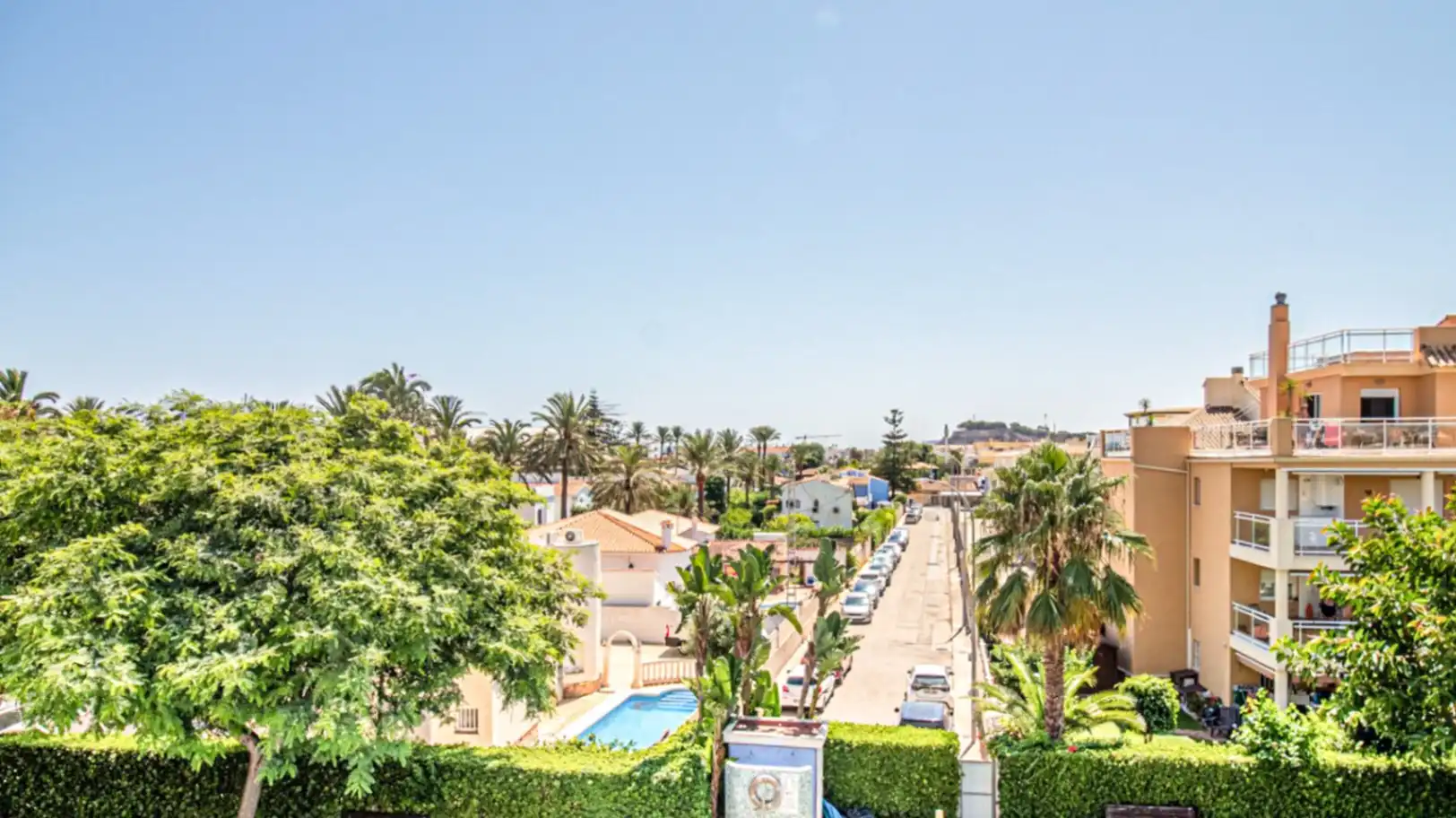 Außenansicht von Wohnungen zum Verkauf in Dénia mit Klimaanlage, Heizung und Terrasse