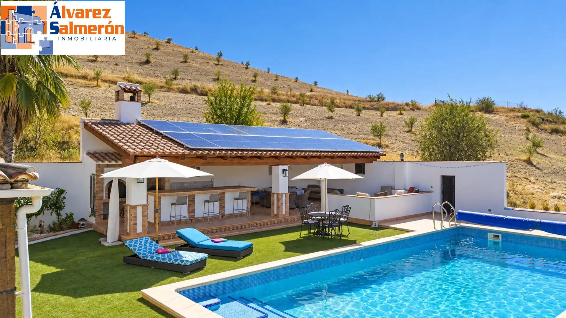Villa con piscina in vendita a Santa Cruz del Comercio, imagen 3