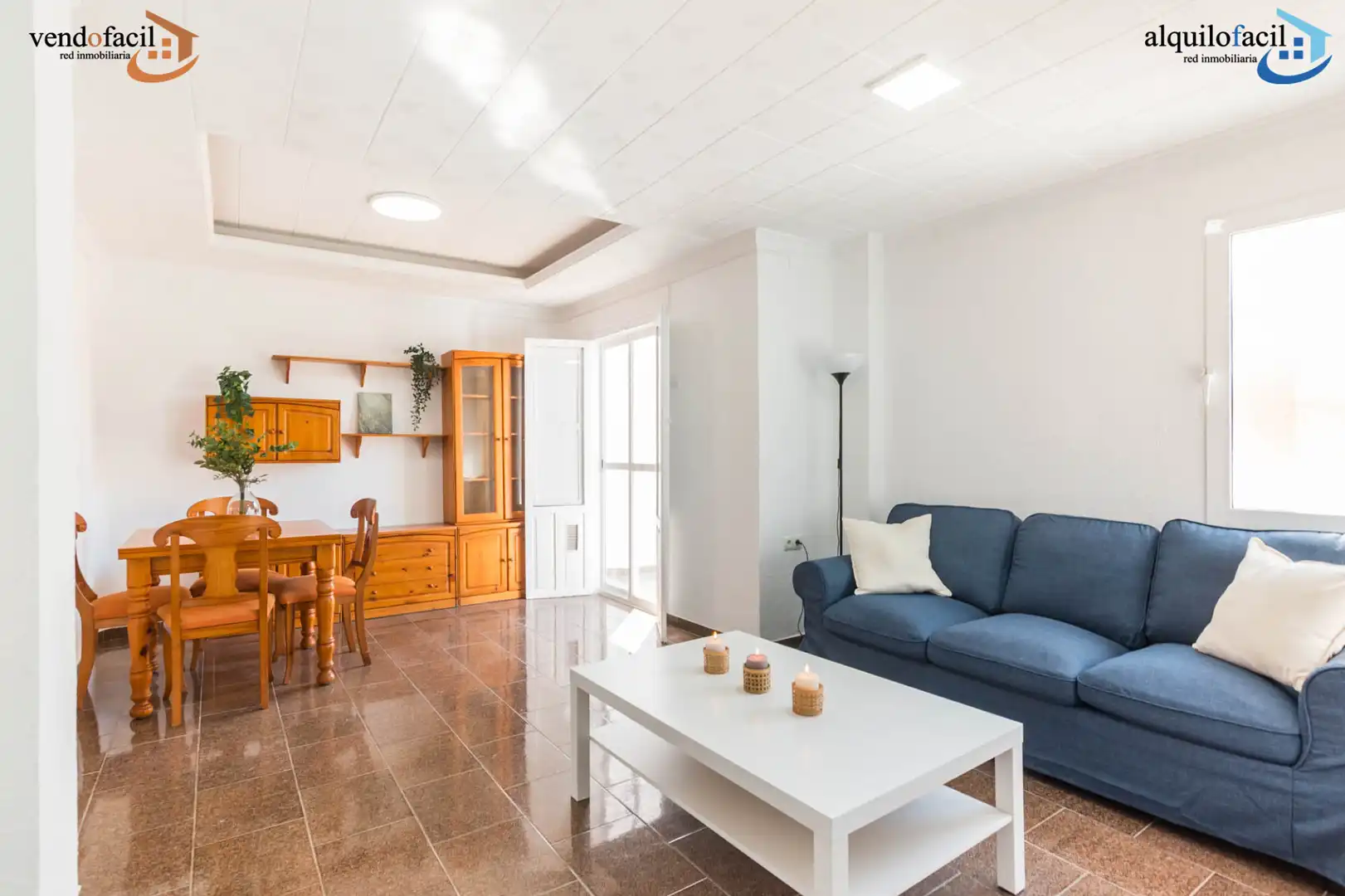 Sala d'estar de Pis en venda en Alcantarilla amb Aire condicionat, Calefacció i Terrassa