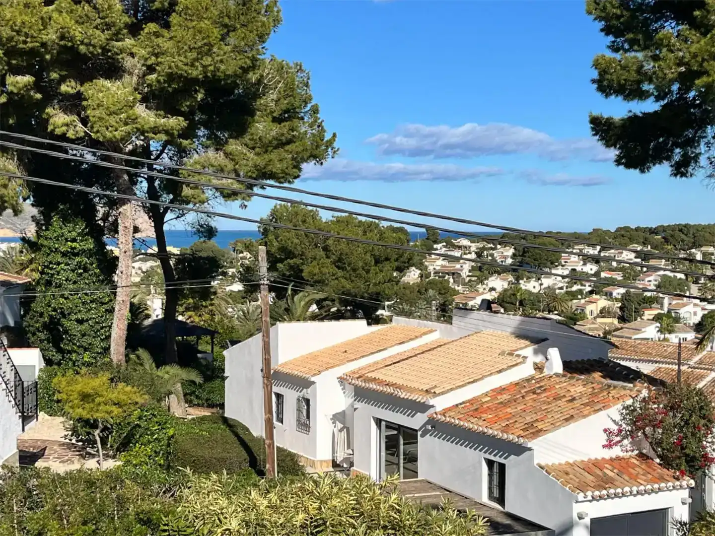 Vista exterior de Casa o chalet en venta en Jávea / Xàbia con Aire acondicionado, Jardín privado y Trastero