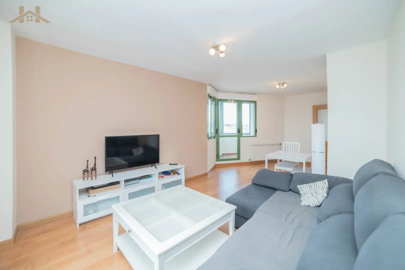 Wohnzimmer von Wohnung zum Verkauf in Arroyomolinos (Madrid) mit Klimaanlage, Heizung und Parkett