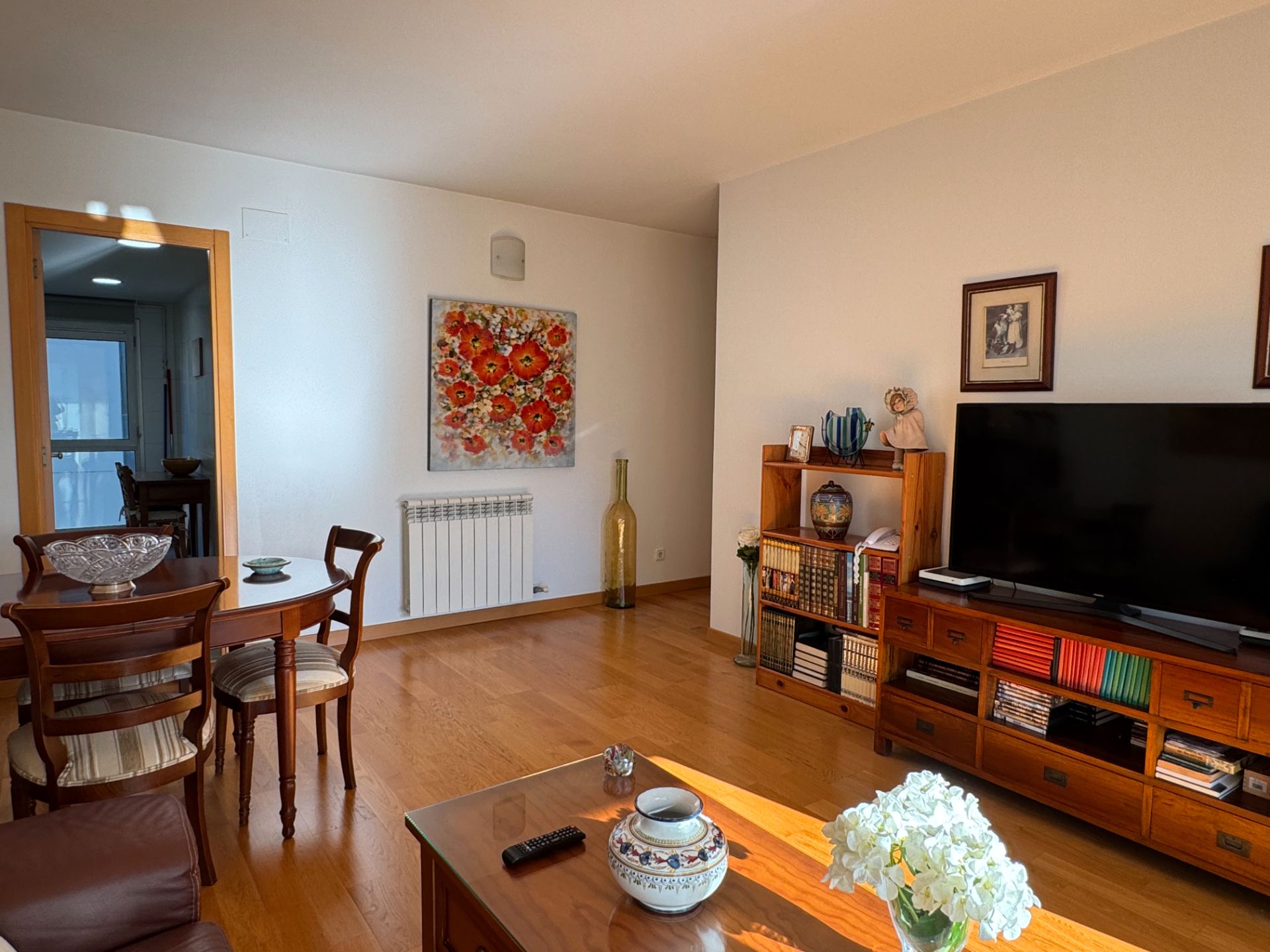 Sala d'estar de Pis en venda en Montornès del Vallès amb Aire condicionat, Parquet i Traster