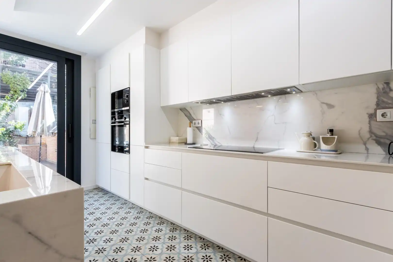 Kitchen of Flat for sale in Sant Llorenç Savall  with Heating, Private garden and Parquet flooring