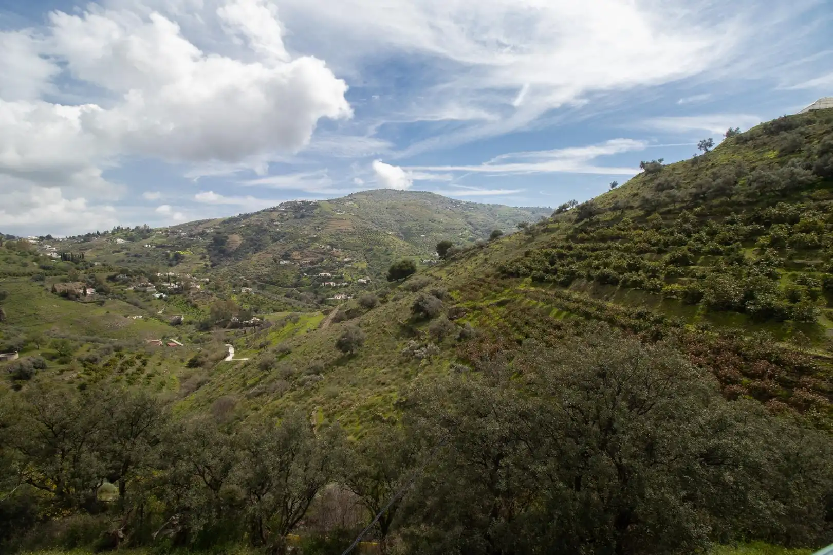 Vista exterior de Casa o xalet en venda en Cómpeta