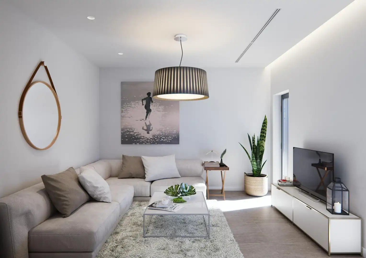 Sala de estar de Casa o chalet en venta en San Javier con Aire acondicionado, Calefacción y Jardín privado