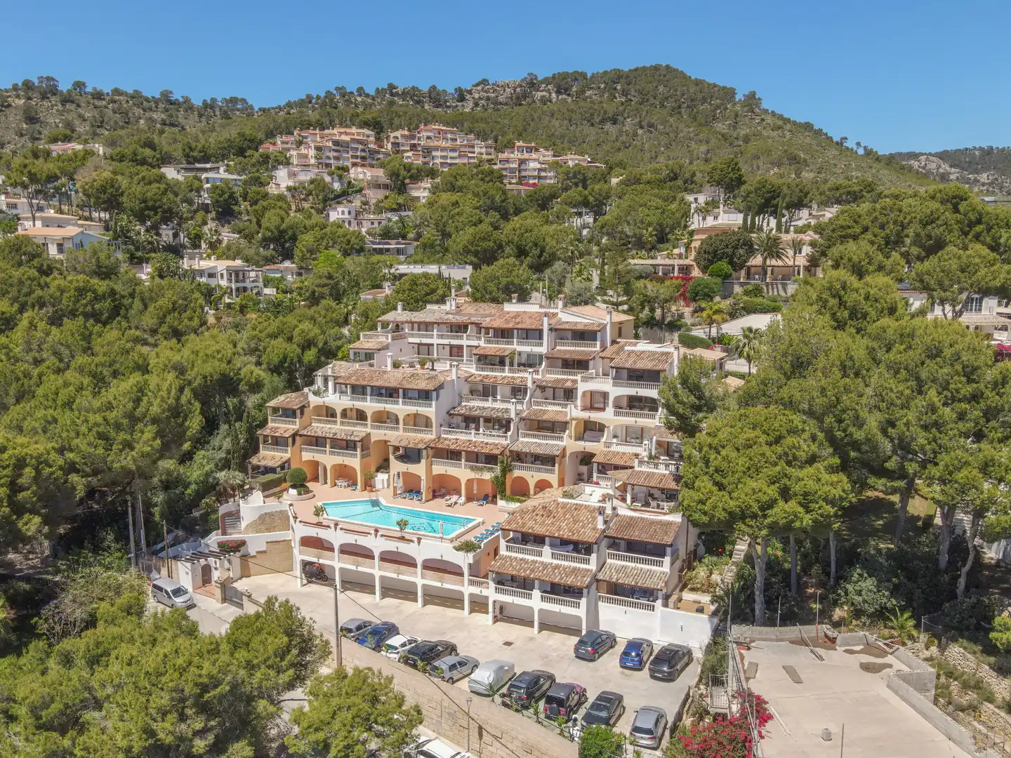 Vista exterior de Piso en venta en Calvià con Aire acondicionado, Calefacción y Piscina