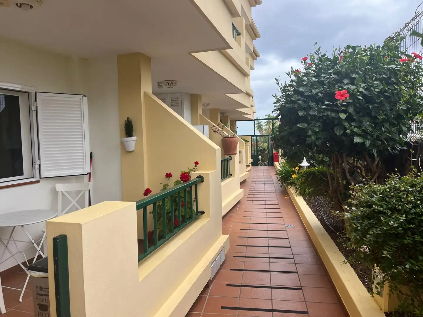 Terraza de Piso de alquiler en Puerto de la Cruz con Amueblado