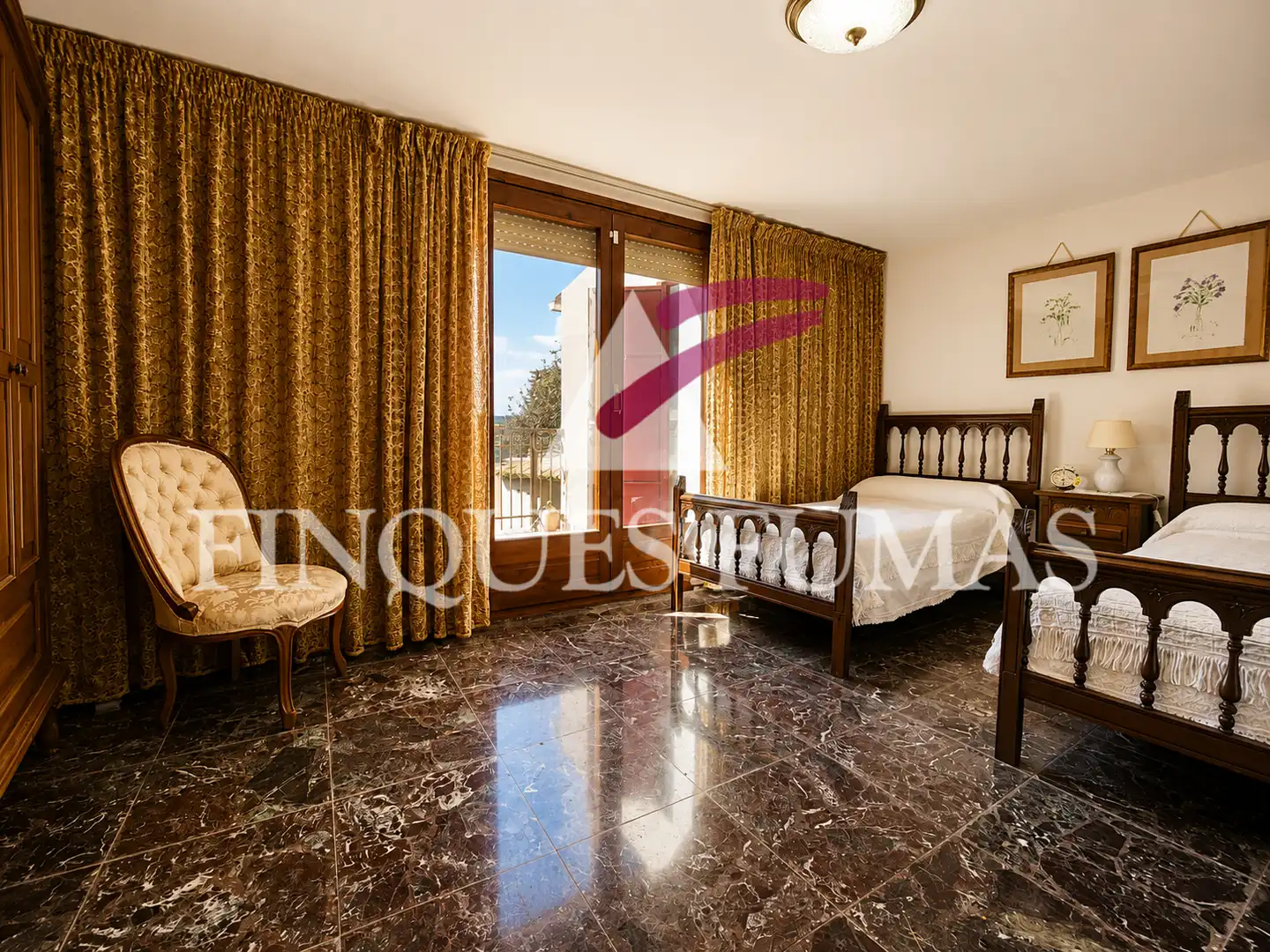 Habitación de Casa o chalet en venta en Montoliu de Segarra con Terraza, Trastero y Amueblado
