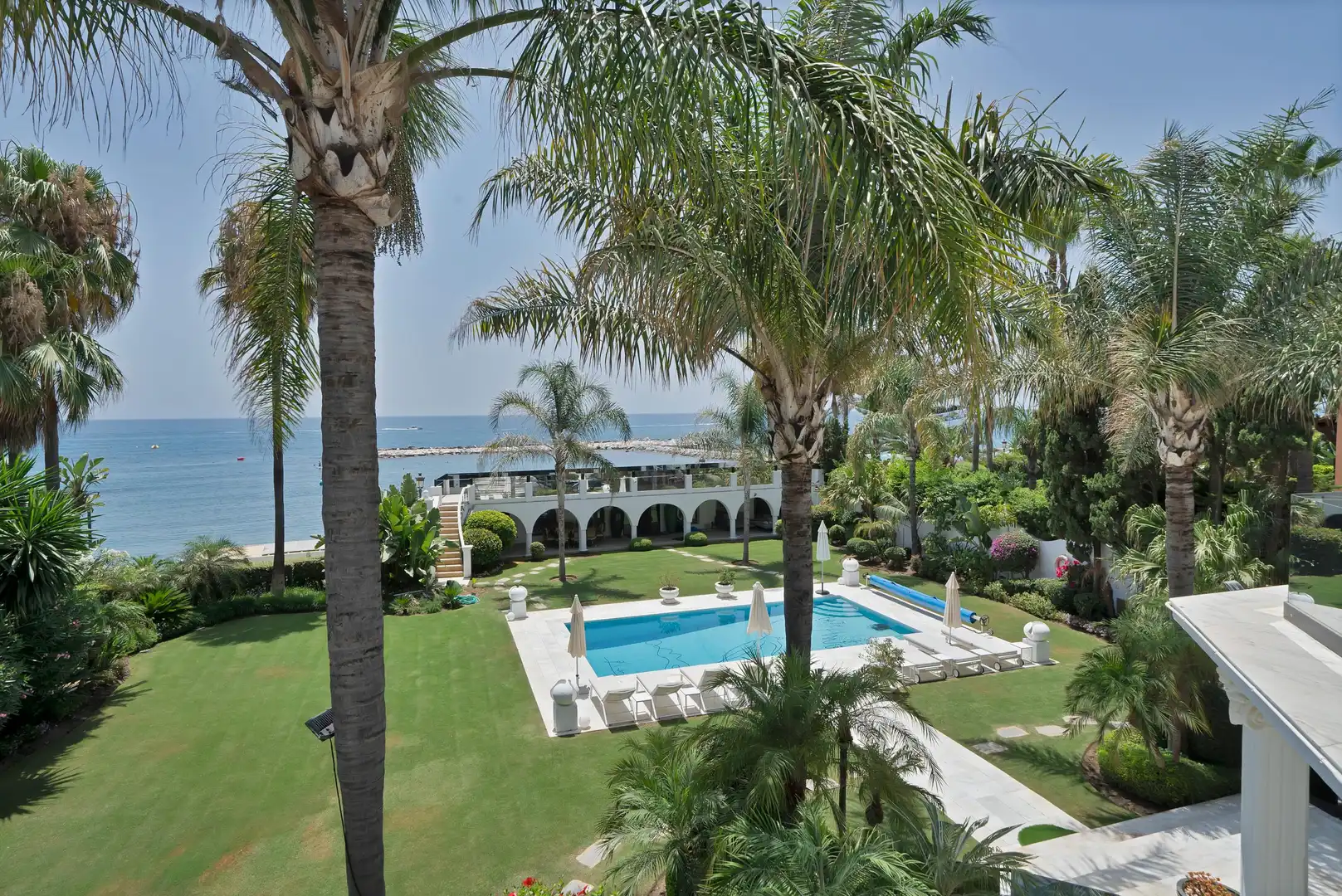 Garten von Haus oder Chalet zur Miete in Marbella mit Heizung, Privatgarten und Terrasse