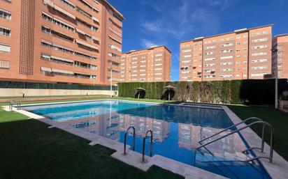 Swimming pool of Flat for sale in Alicante / Alacant  with Air Conditioner, Heating and Terrace
