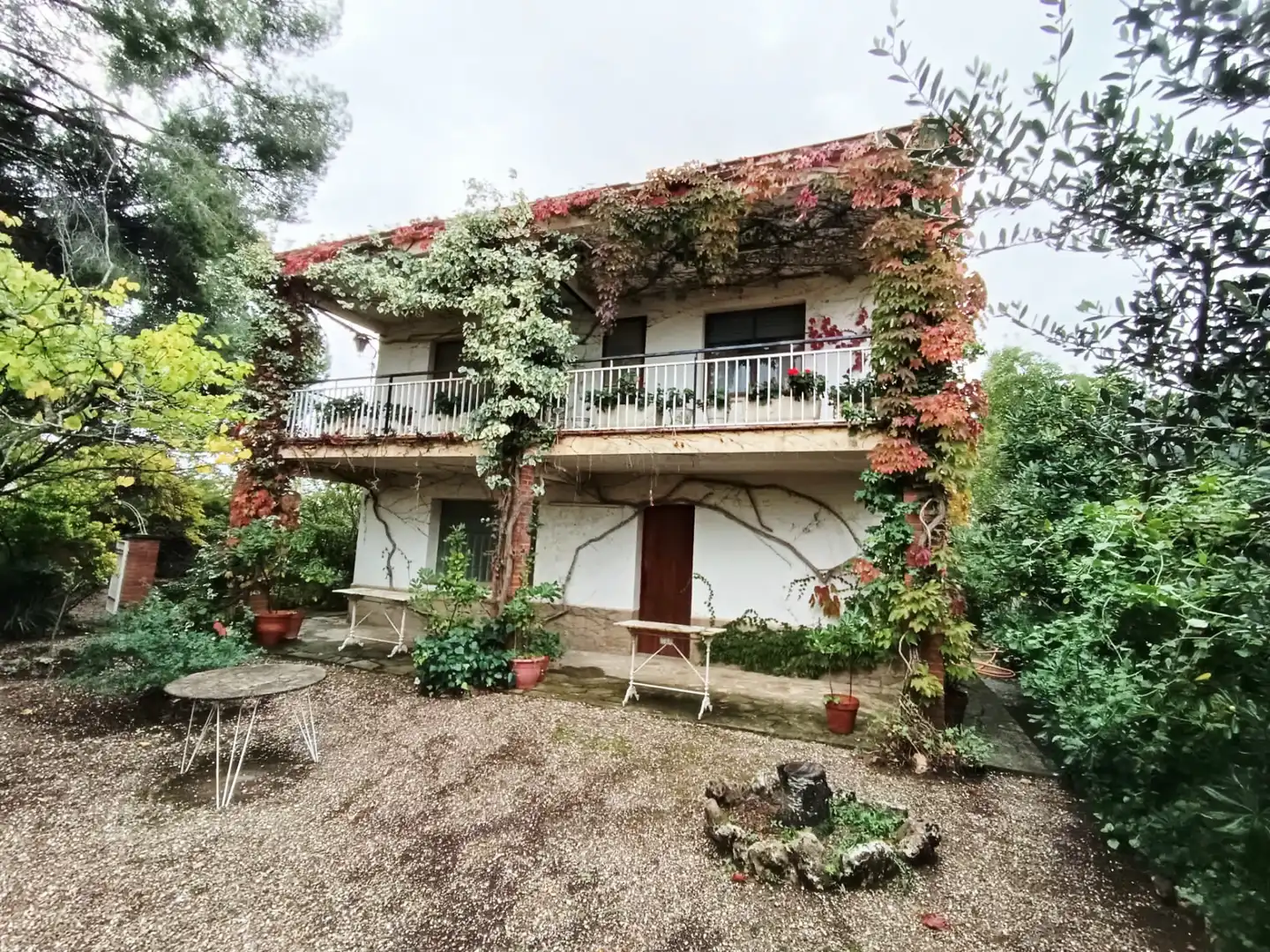 Vista exterior de Casa o chalet en venta en Els Hostalets de Pierola con Calefacción, Jardín privado y Terraza
