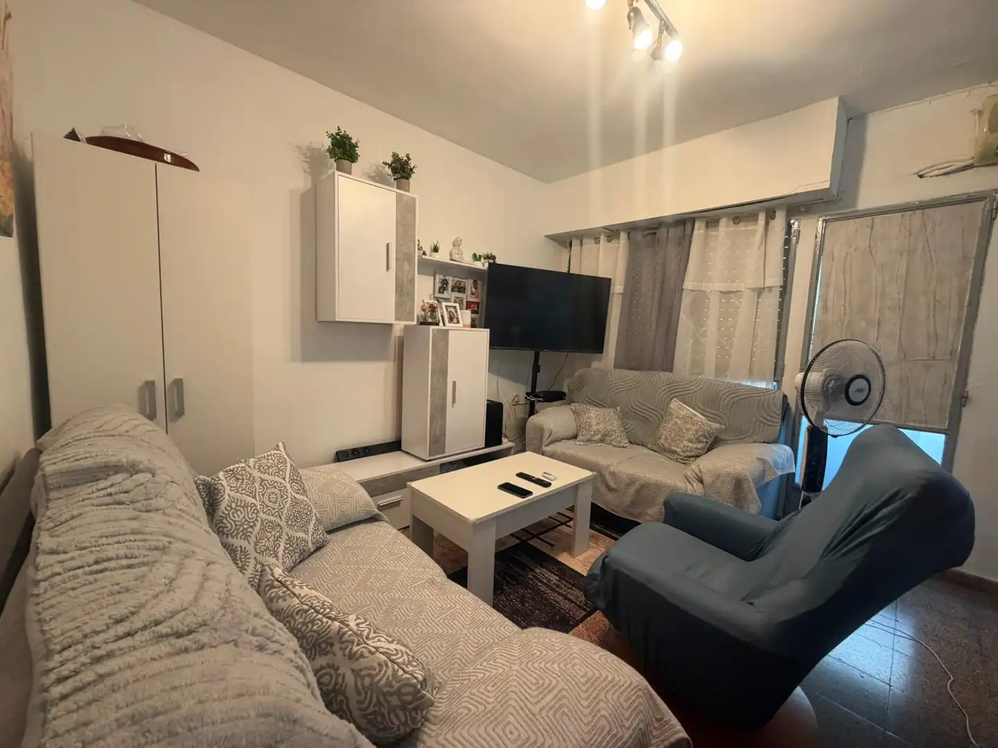 Sala d'estar de Pis en venda en Burjassot amb Aire condicionat i Balcó