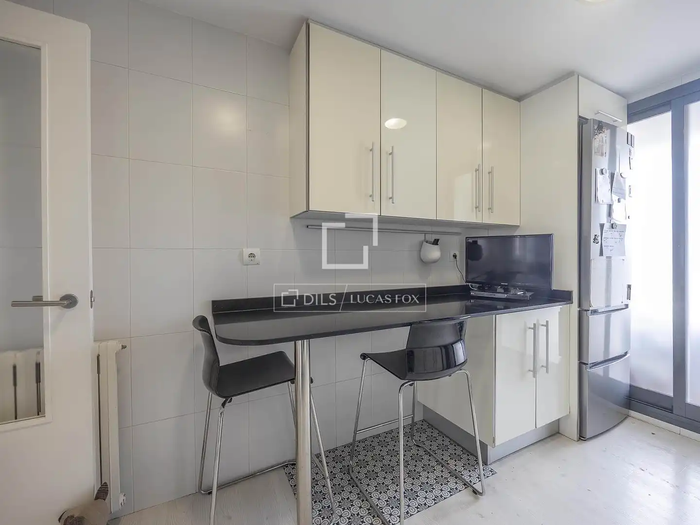 Küche von Wohnung zum Verkauf in Valencia mit Klimaanlage, Heizung und Privatgarten