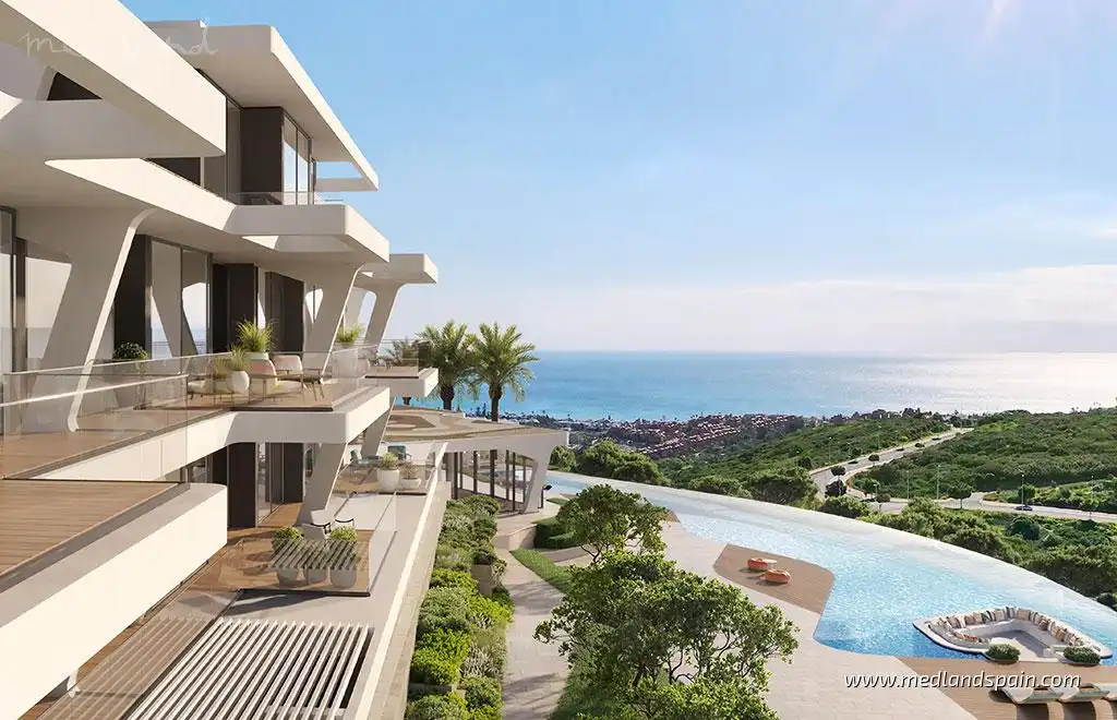 Apartament amb piscina en venda a Casares Golf - Casares del Sol