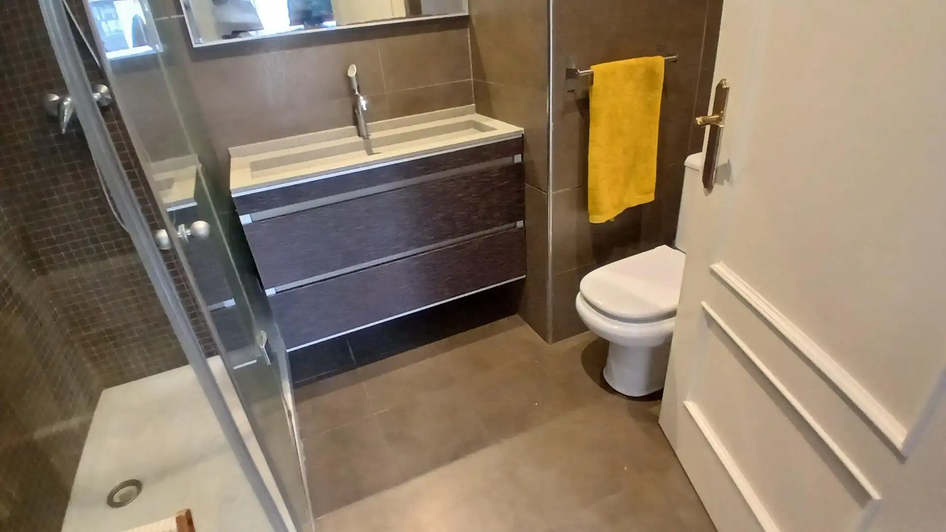 Bathroom of Flat for sale in Larrabetzu  with Heating, Terrace and Furnished