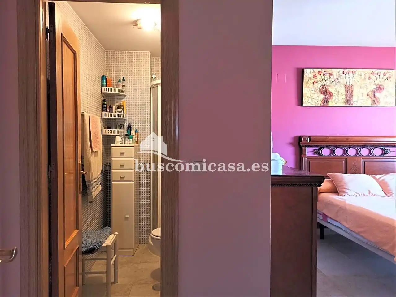 Badezimmer von Dachboden zum Verkauf in Torredelcampo mit Klimaanlage, Terrasse und Abstellraum