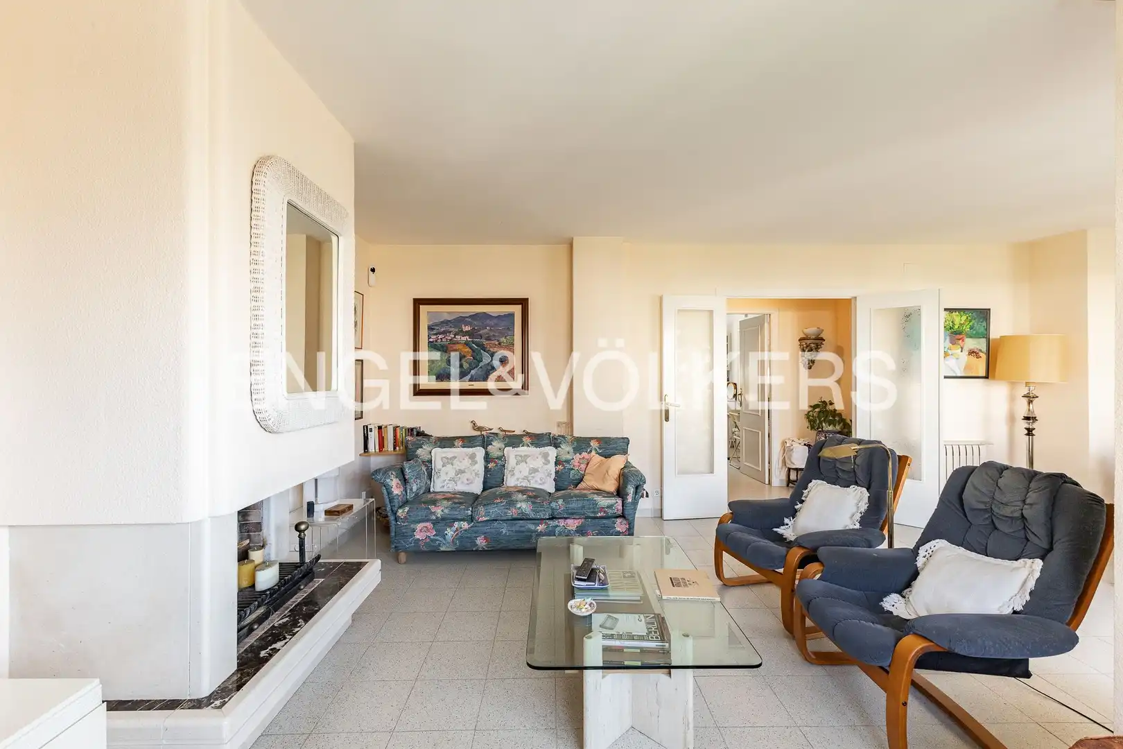 Living room of Flat for sale in Caldes d'Estrac  with Air Conditioner, Heating and Private garden