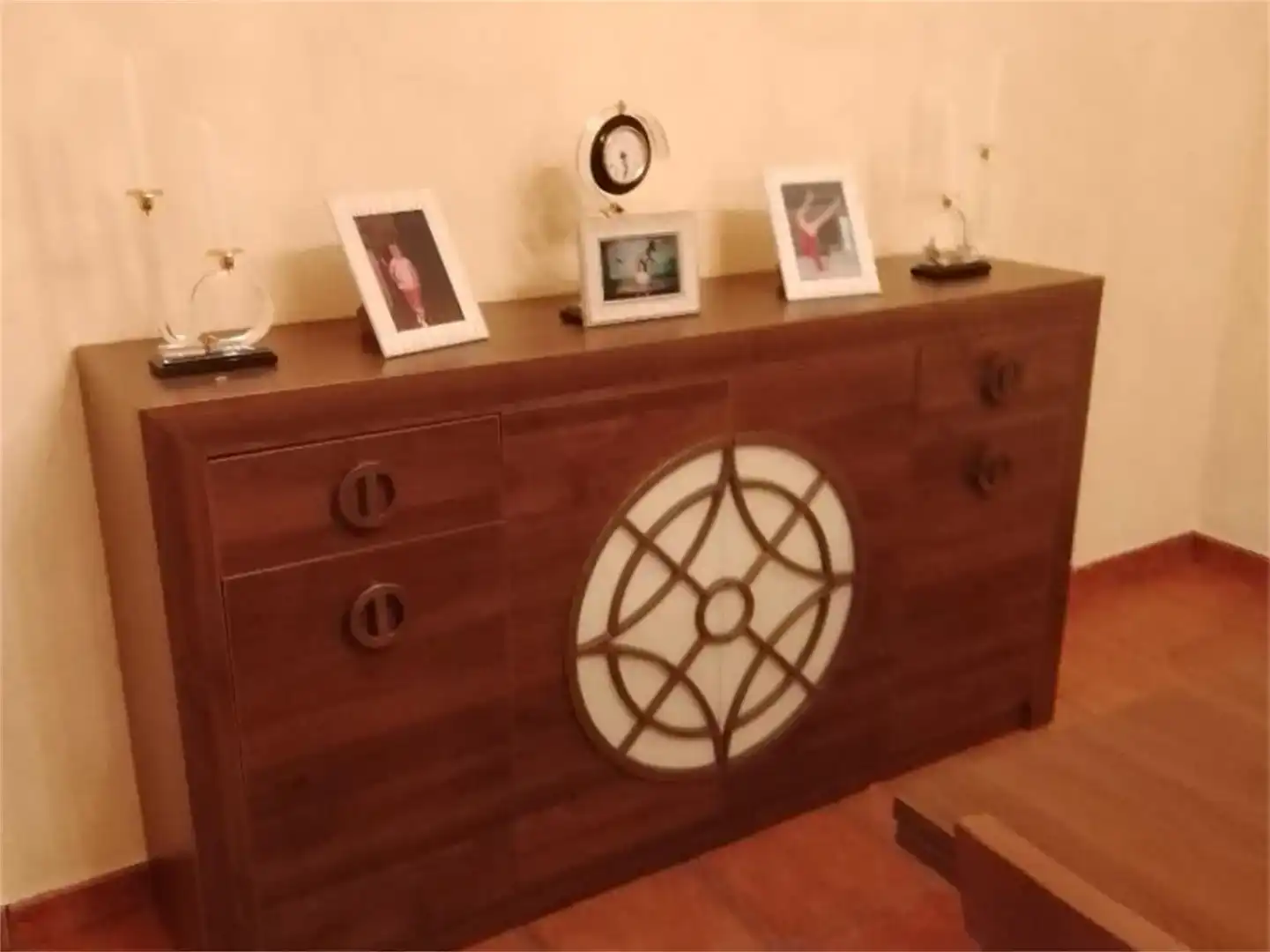 Sala de estar de Casa o chalet en venta en Chinchón con Parquet