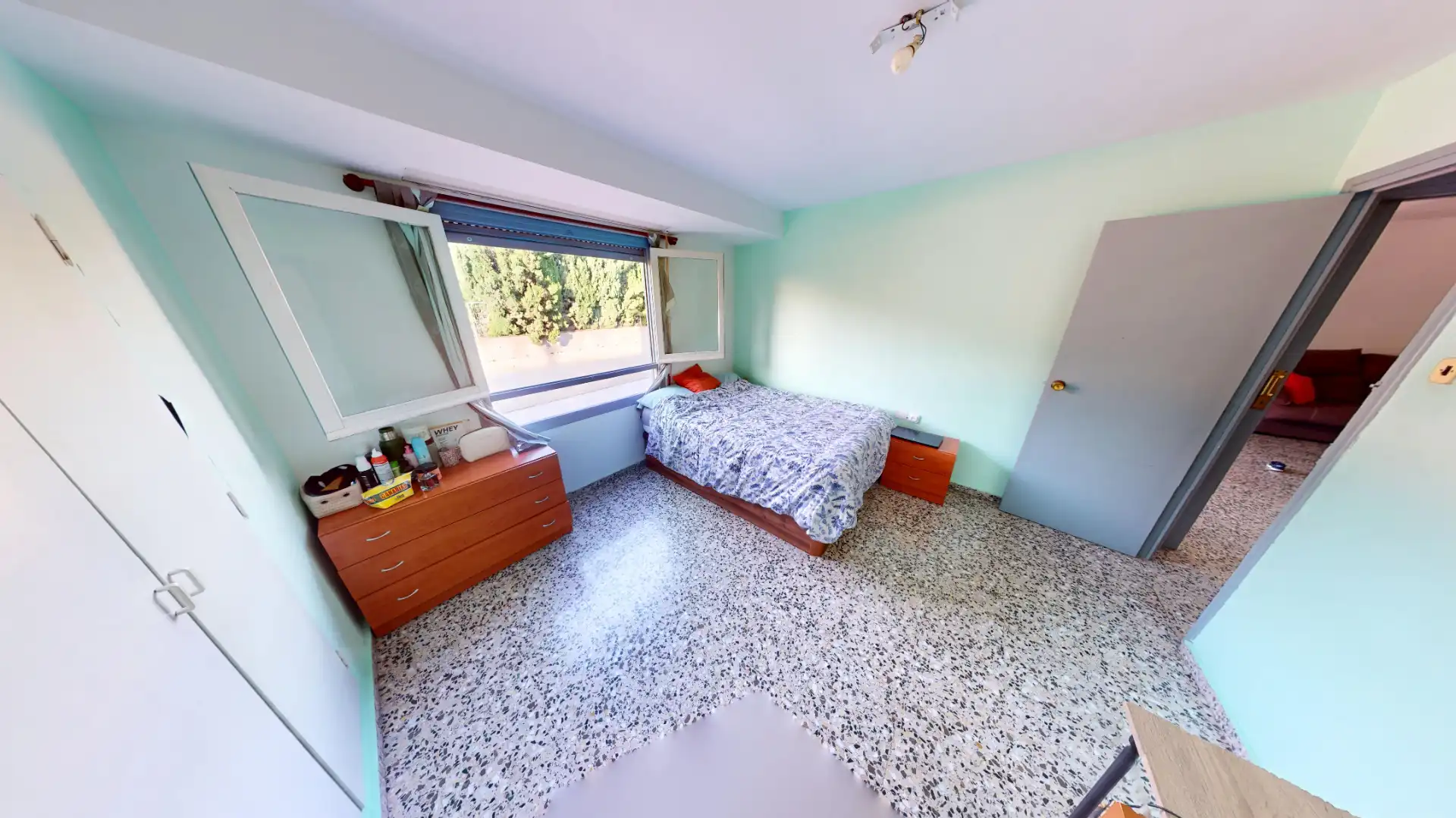 Schlafzimmer von Wohnung zum Verkauf in Alicante / Alacant mit Terrasse, Möbliert und Ofen