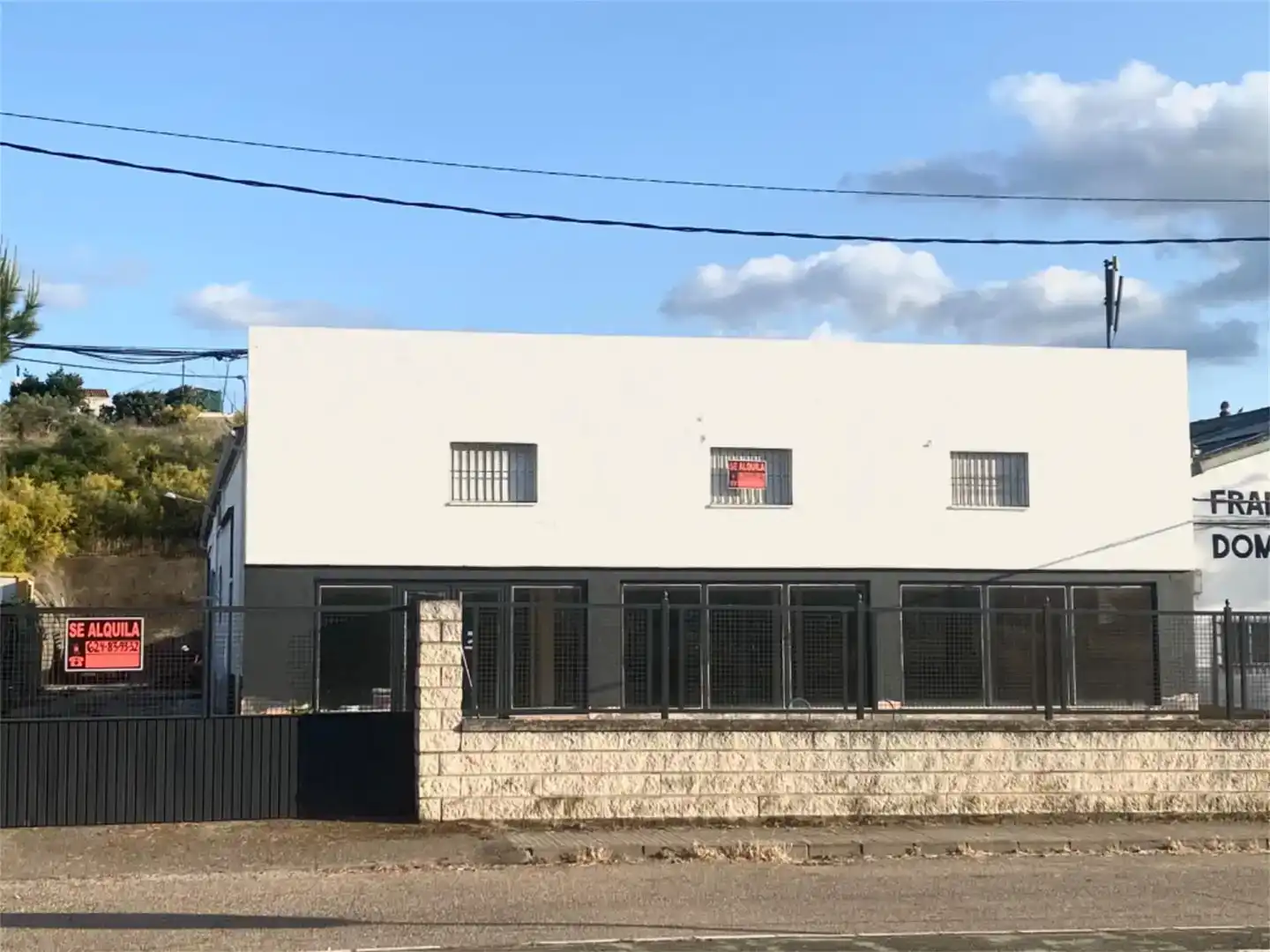 Vista exterior de Local de lloguer en Coria, Cáceres