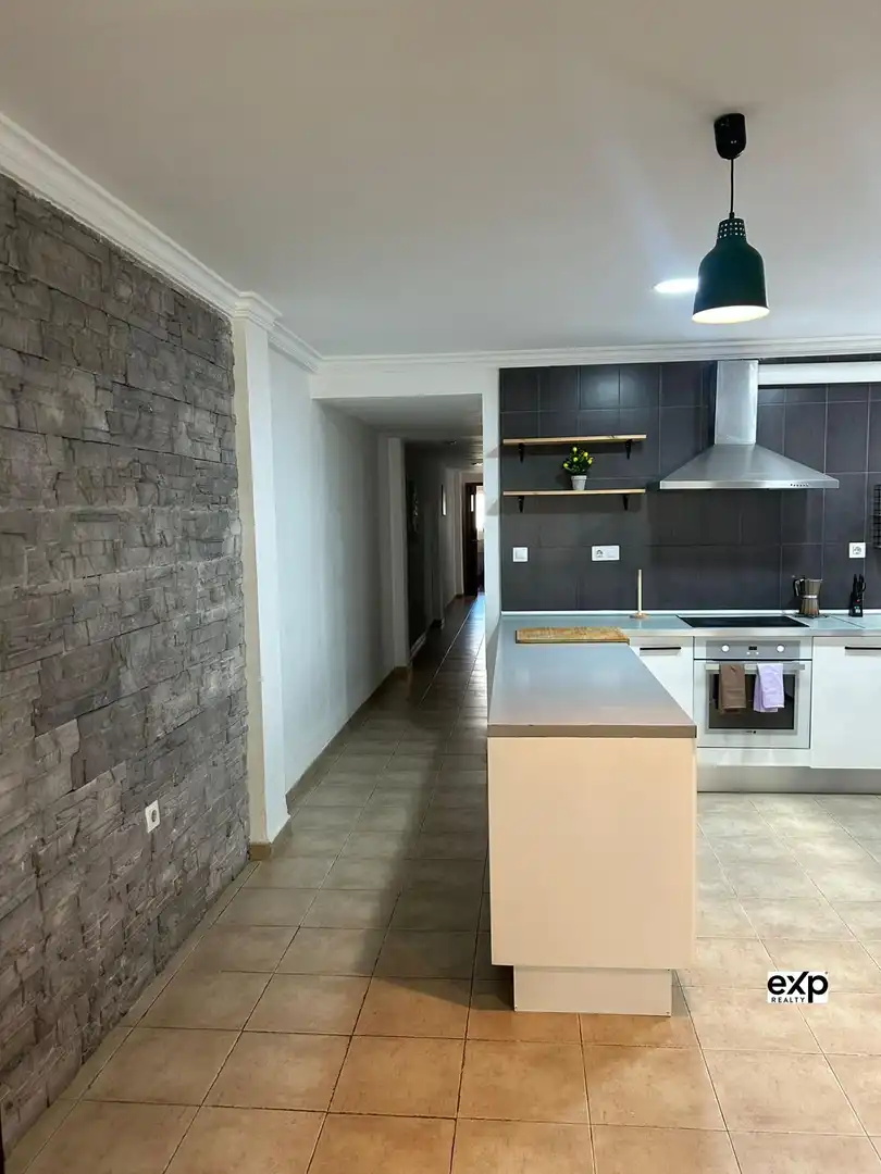 Cocina de Apartamento de alquiler en Xàtiva con Aire acondicionado y Amueblado