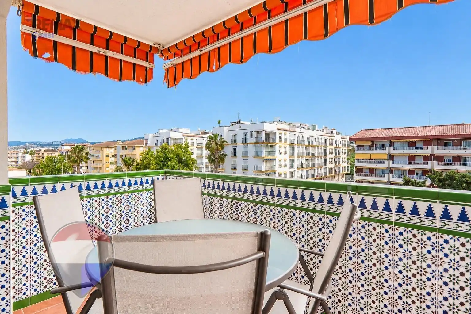 Terraza de Apartamento de alquiler en Rincón de la Victoria con Aire acondicionado, Calefacción y Amueblado