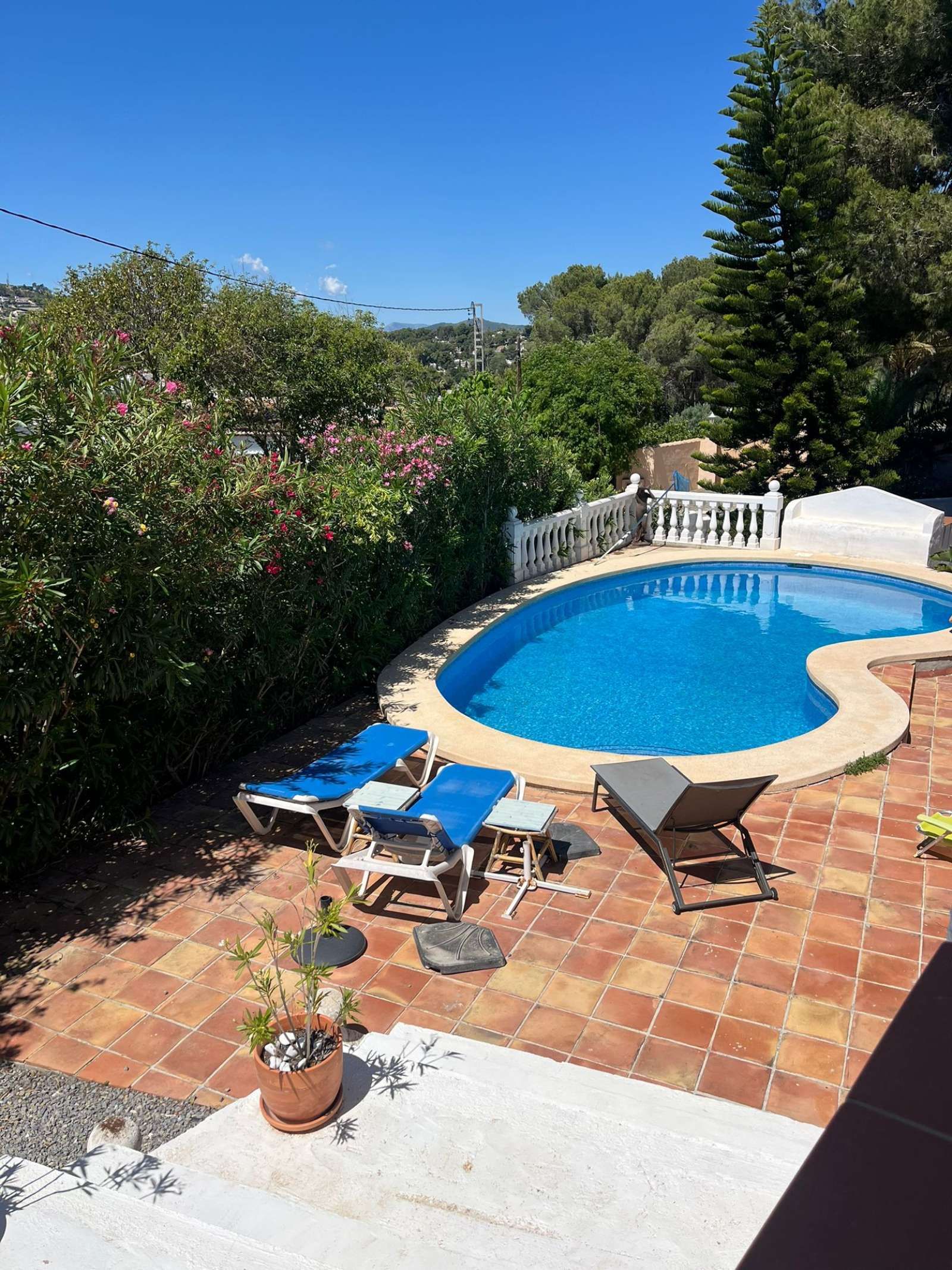 Swimming pool of Apartment to share in Jávea / Xàbia  with Air Conditioner and Terrace